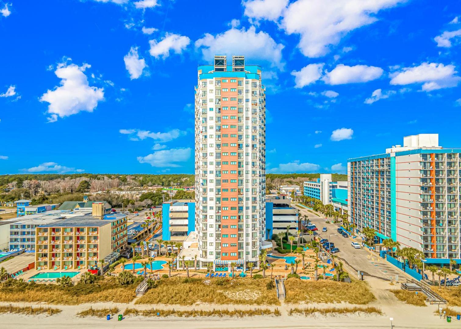 Good Time Charlies Oceanfront Retreat Aparthotel Myrtle Beach Buitenkant foto
