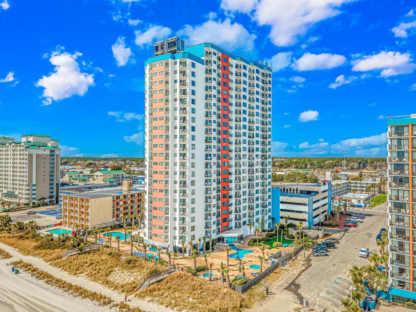 Good Time Charlies Oceanfront Retreat Aparthotel Myrtle Beach Buitenkant foto